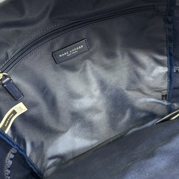 MARC JACOBS Trek nylon medium women's backpack -Midnight blue - Picture 12 of 14